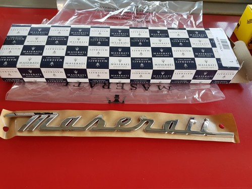 Maserati schriftzug kofferraum - schriftzug,