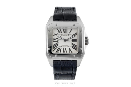 Cartier santos 100 stahl - santos, xl
