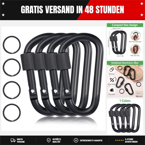 Stück karabinerhaken klein - 4,