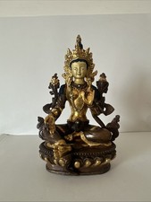 Antike Statue Grüne Tara