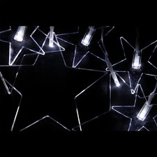 8 LED Sternen Lichterkette