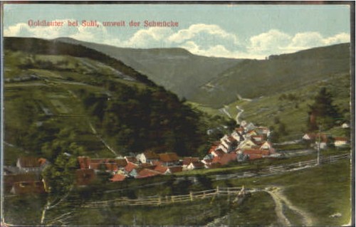 Goldlauter bei suhl 1914 - bei,