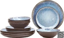 andas Tafelservice Geschirr-Set, Service Arnhem (12-tlg), 4 Personen, Steinzeug