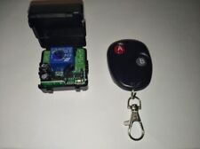 12V Funk Fernbedienung Garagentor Schalter Empfänger mit 1 Handsender 433MHZ
