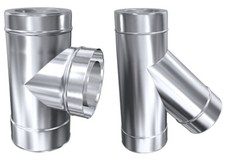 Edelstahl-Schornstein DW