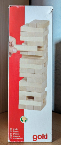 Wackelturm aus holz - holz,