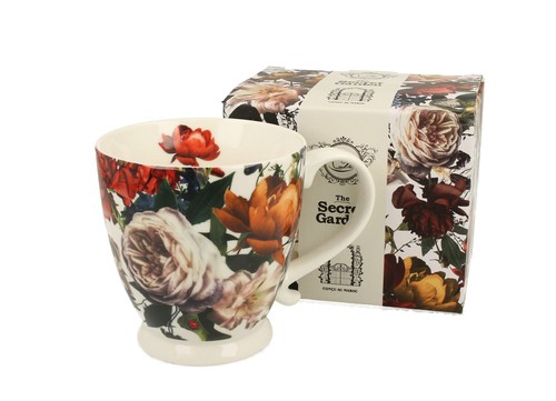 Jumbo tasse white - tasse, roses,