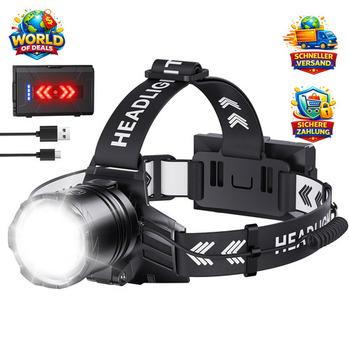Stirnlampe led wiederaufladbar - led,