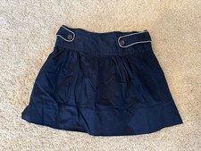 Rock Blau Maritim Damen Vintage L 40 Mitch & Co