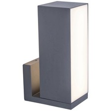 Lutec Cuba LED-Außenwandleuchte Wandlampe mit Bewegungsmelder 13 Watt 1673761