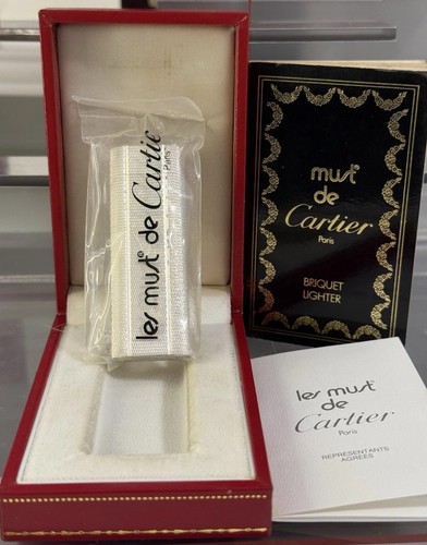 Cartier feuerzeug versilbert - cartier,