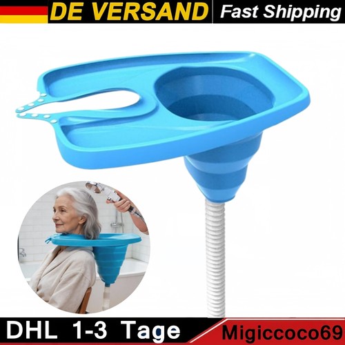 Faltbares haarwaschbecken mit - faltbares,