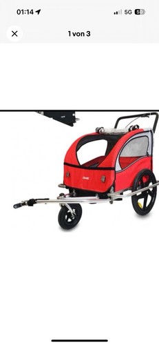 Dms fahrradanhänger 2in1 - dms®,