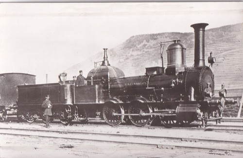 Foto historische dampflok - foto,