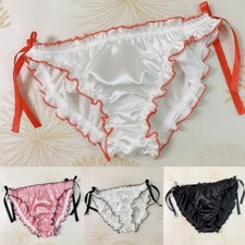 Damen slip aus seidensatin - aus,