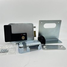 CISA – Elektroschloss zum Anbringen 111721601 – Schloss aus verzinktem Stahl mit