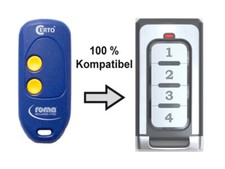 Ersatz Fernbedienung für MT87A3-4 MT87A3-2 MT87A1 Weller Roma Alulux 868,5 Mhz