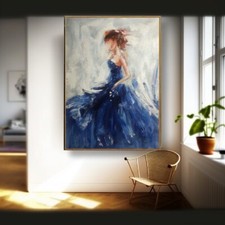 Ballerina Frau Abstrakt