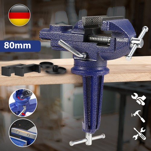 Schraubstock drehbar - 80, mm