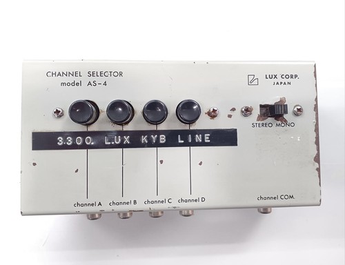 Luxman line selector - as-4,