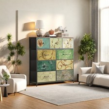 Vintage mit 9 Schubladen