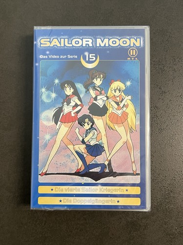 Sailor moon vhs sealed 15 - vhs,
