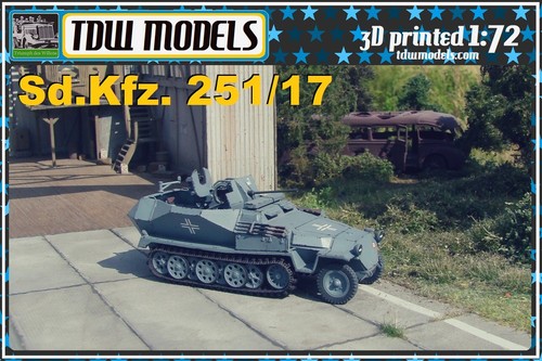 Sdkfz 251 72 tdw models - 251/17, 1:72