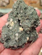 Fluorit auf pyrit - fluorit,