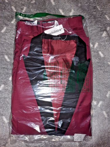 Neu coofandy herrenanzug rot - neu,