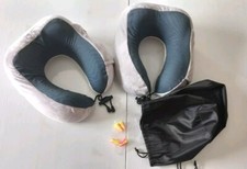 2 Stück Nackenkissen Memory Schaum Auto Reisekissen Nackenstütze Kopfstütze