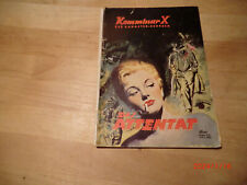 Heftroman - Kommissar X Nr. 1 - Das Attentat * Zustand: Z 3