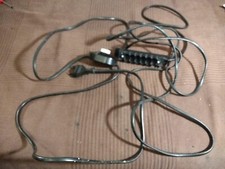 Kabel von WILHELM KOCH 70er Hängeleuchten mit Steckdose und Trittschalter 4,5 m