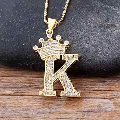 Kette halskette buchstabe - kette,