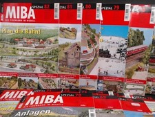 MIBA-Spezial Die Eisenbahn im Modell 2006-2009/4 Jahrgänge (vollständig). 16 Hef