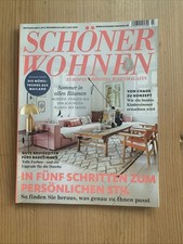 Zeitschrift 1 ausgewähltes Exemplar Schöner Wohnen 7/2019