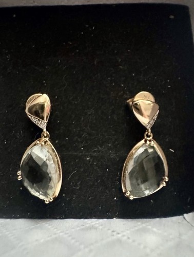Goldene ohrringe 14k mit - goldene,