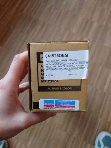 Neu 841925oem toner black - 841925oem,