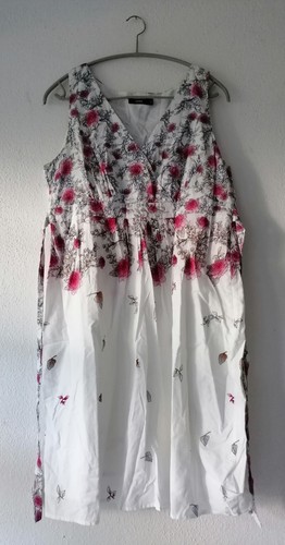 Kleid zero größe weiß - kleid,