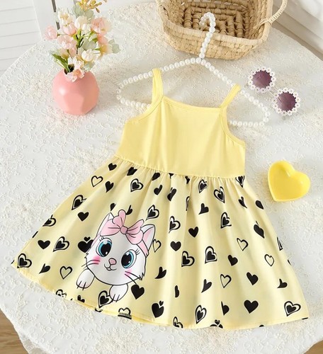 Niedliches mädchenkleid - niedliches,