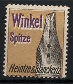Reklamemarke Winkel-Spitze