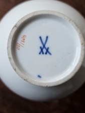 ​Meissen Vase Pfeiffer-Zeit
