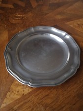 Zinnteller 3x Prägung