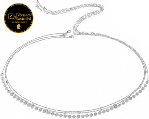 Bauchkette lagig verstellbar - bauchkette, 3-lagig