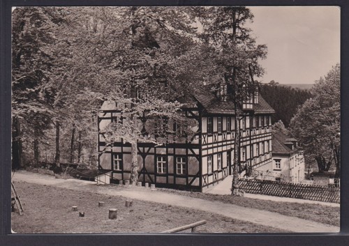 Ansichtskarte wiesenbad - ansichtskarte,