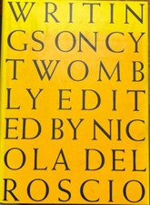 Writings twombly - writings, cy