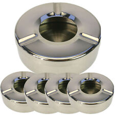 Aschenbecher Edelstahl Gastroaschenbecher Windaschenbecher Sturmaschenbecher XL