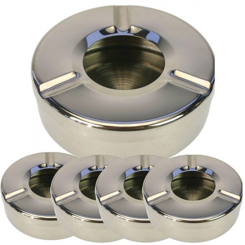 Aschenbecher edelstahl - aschenbecher,