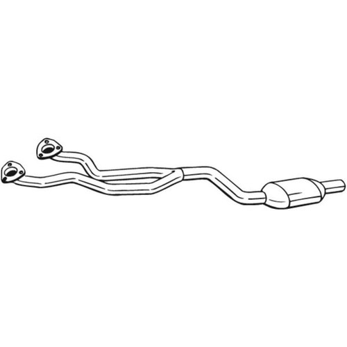 Bosal katalysator für bmw 5er - katalysator,
