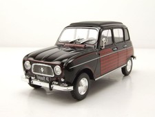 Renault 4L R4 Parisienne 1964 schwarz rot Modellauto 1:24 Whitebox