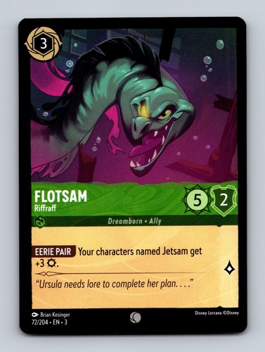 Tcg lorcana karte - lorcana, flotsam